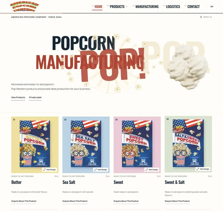 PROJECT American Popcorn by 88Lab