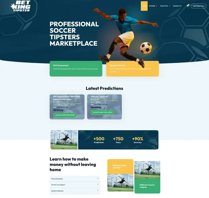 PROJECT Betkingtipster.com by 88Lab