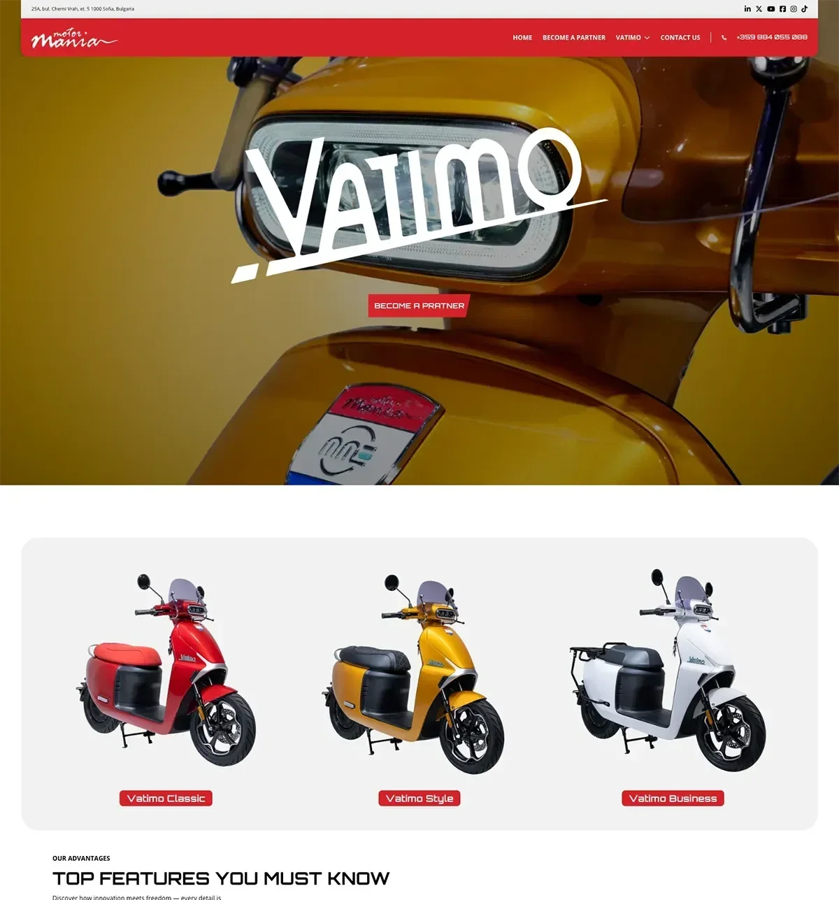 Проект Motor-mania.eu на 88Lab