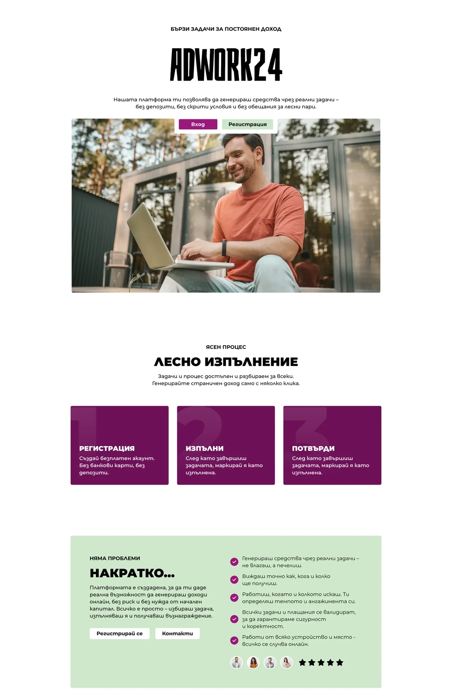 Проект Adwork24.eu на 88Lab